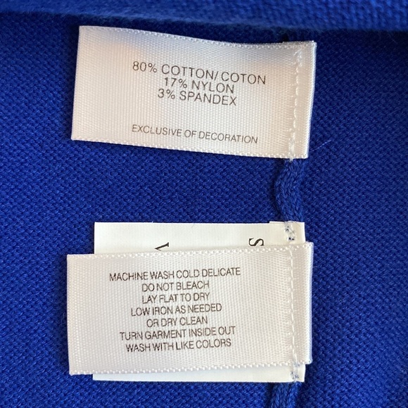 Cutter & Buck Lakemont V Neck Sweater Bolt Blue - Picture 5 of 6